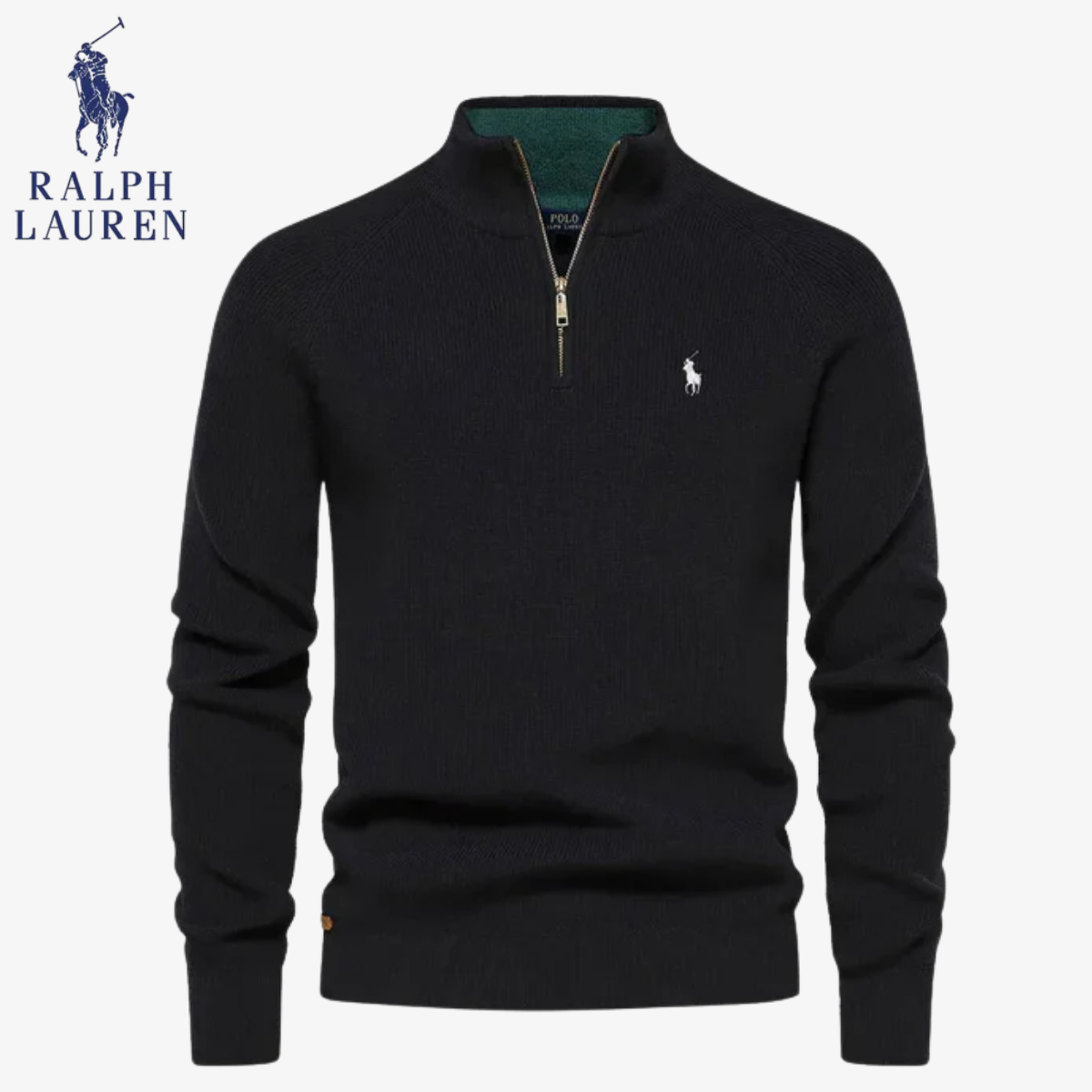 Polo RL Wollpullover mit Half-Zip | Herbst-Vorschau