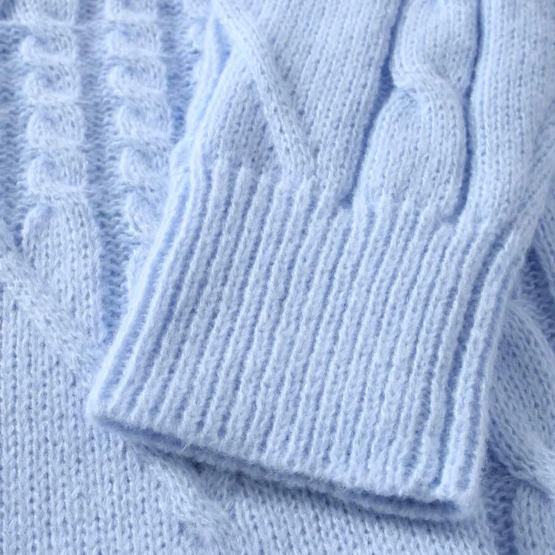 St. Moritz Hybrid-Strickjacke mit Stehkragen und Wattierung