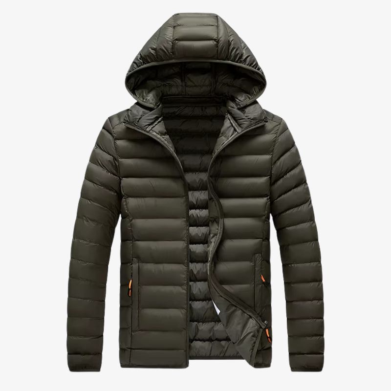 Elias Ultra-Light Steppjacke mit abnehmbarer Kapuze