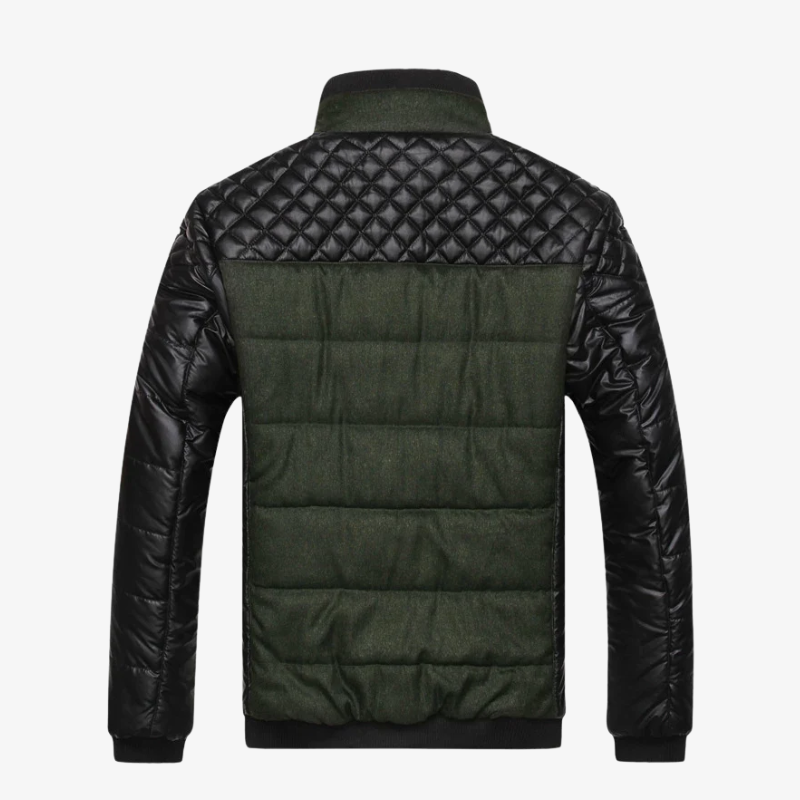 Graz Gesteppte Hybrid-Winterjacke mit Karo-Innenfutter