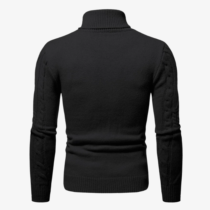 St. Moritz Hybrid-Strickjacke mit Stehkragen und Wattierung
