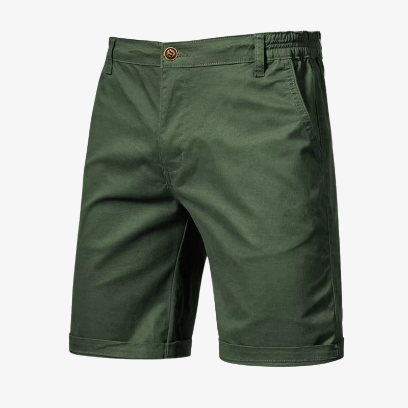 Graz Hybrid-Chino Shorts mit elastischem Bund