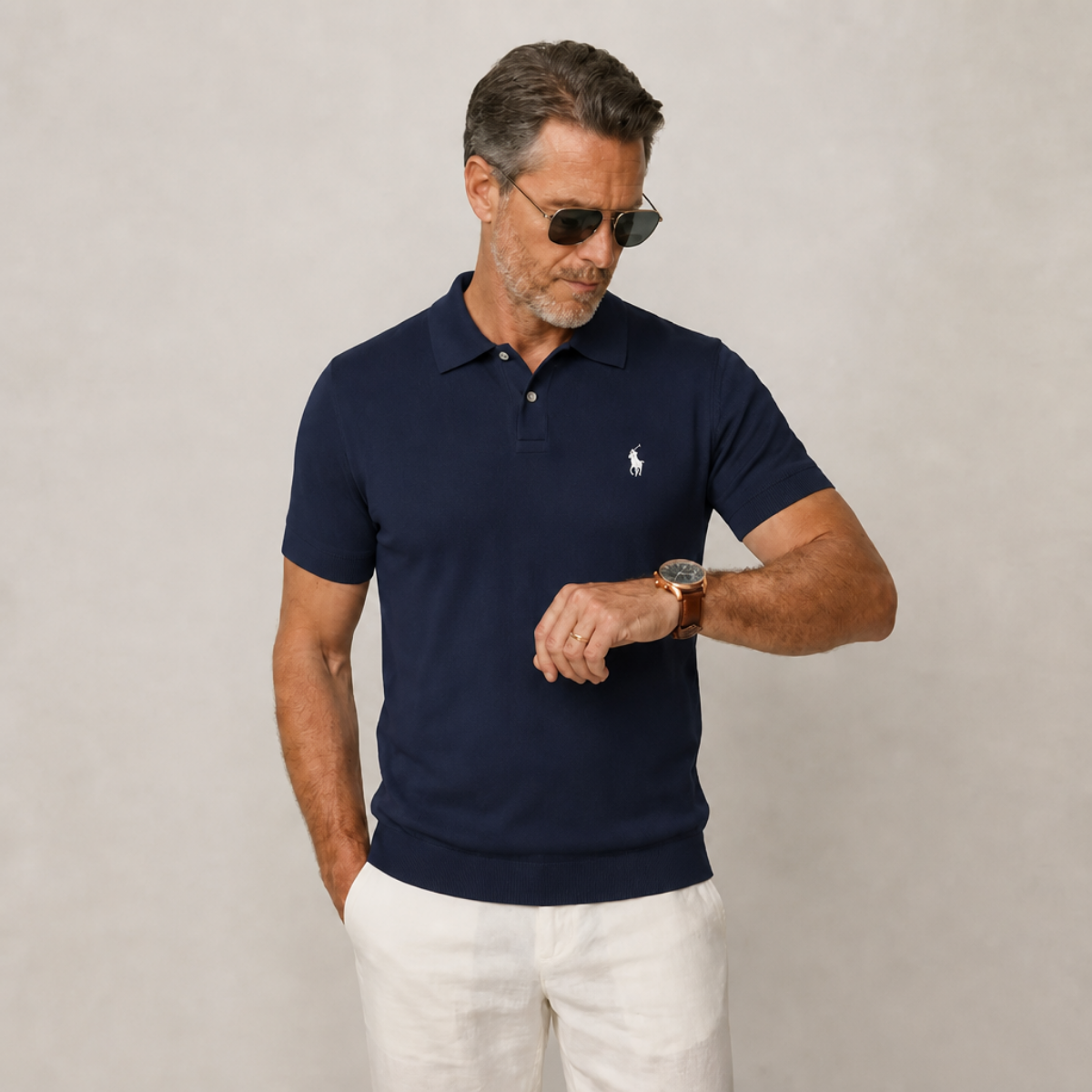 Polo RL Fine-Knit Polo Shirt | Clearance Sale