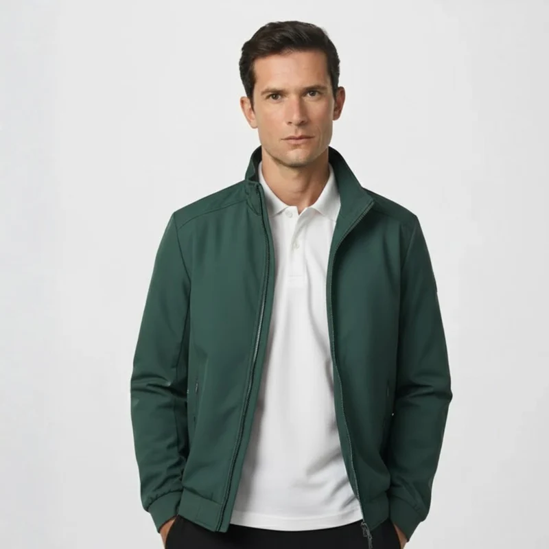 Kiel Urban-Harrington Jacke mit Gitter-Print-Futter