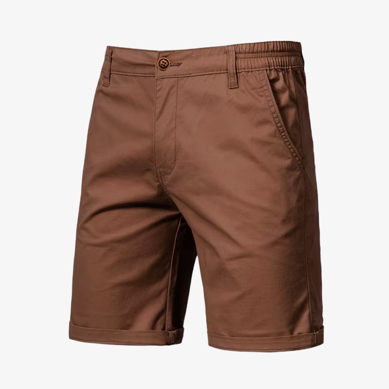 Graz Hybrid-Chino Shorts mit elastischem Bund