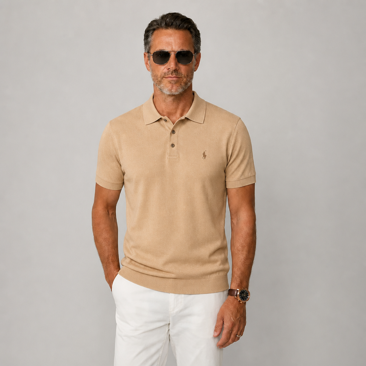 Polo RL Fine-Knit Polo Shirt | Clearance Sale