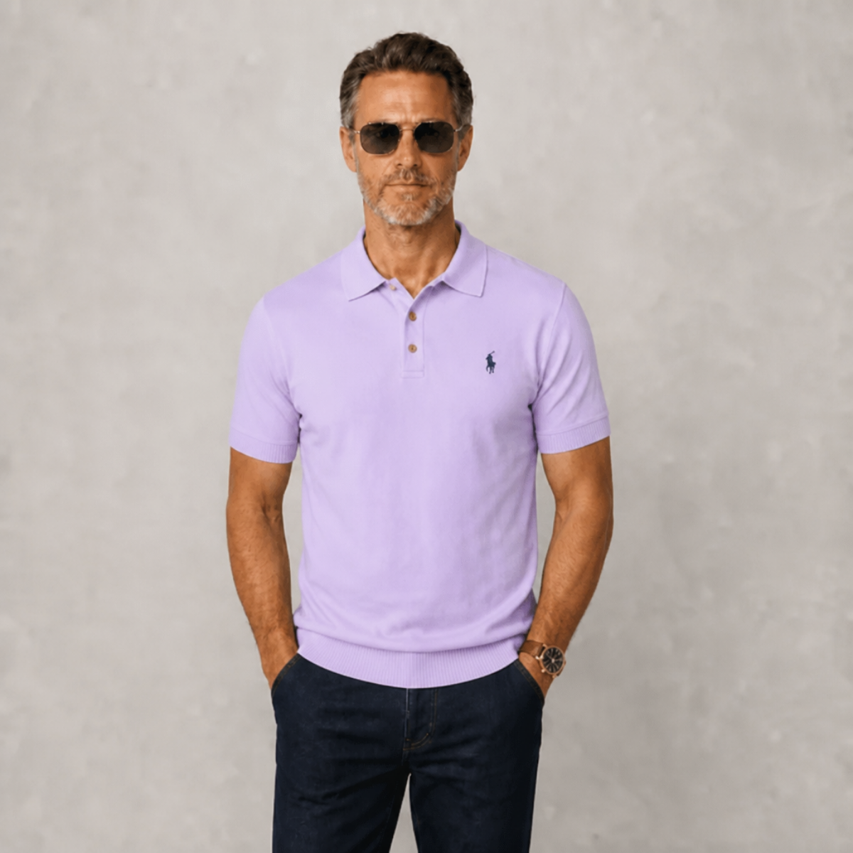 Polo RL Fine-Knit Polo Shirt | Clearance Sale