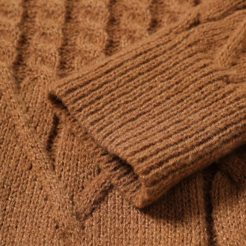 St. Moritz Hybrid-Strickjacke mit Stehkragen und Wattierung