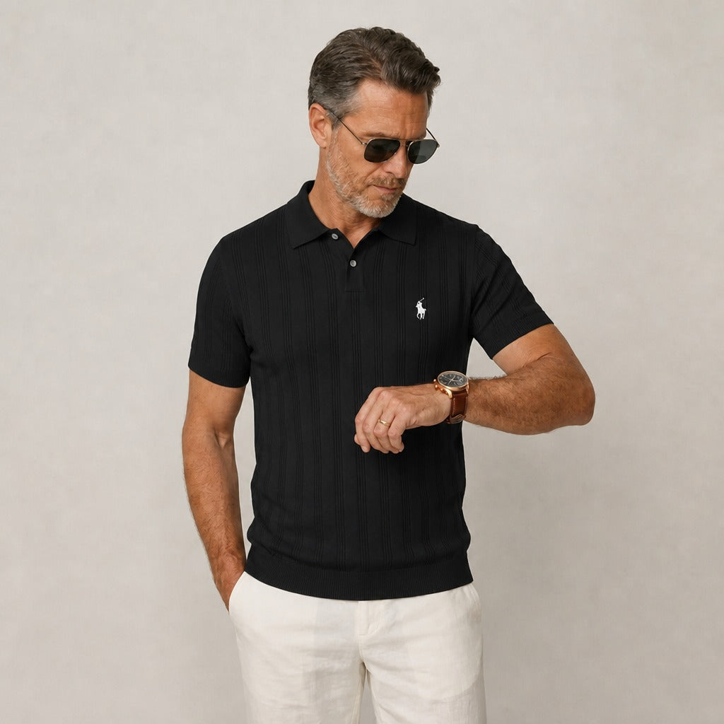 Strukturiertes Poloshirt RL | Clearance Sale