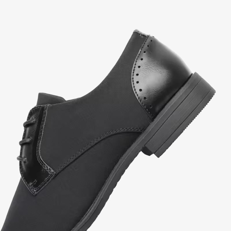 Wien Executive Plain-Toe Leather Oxfords