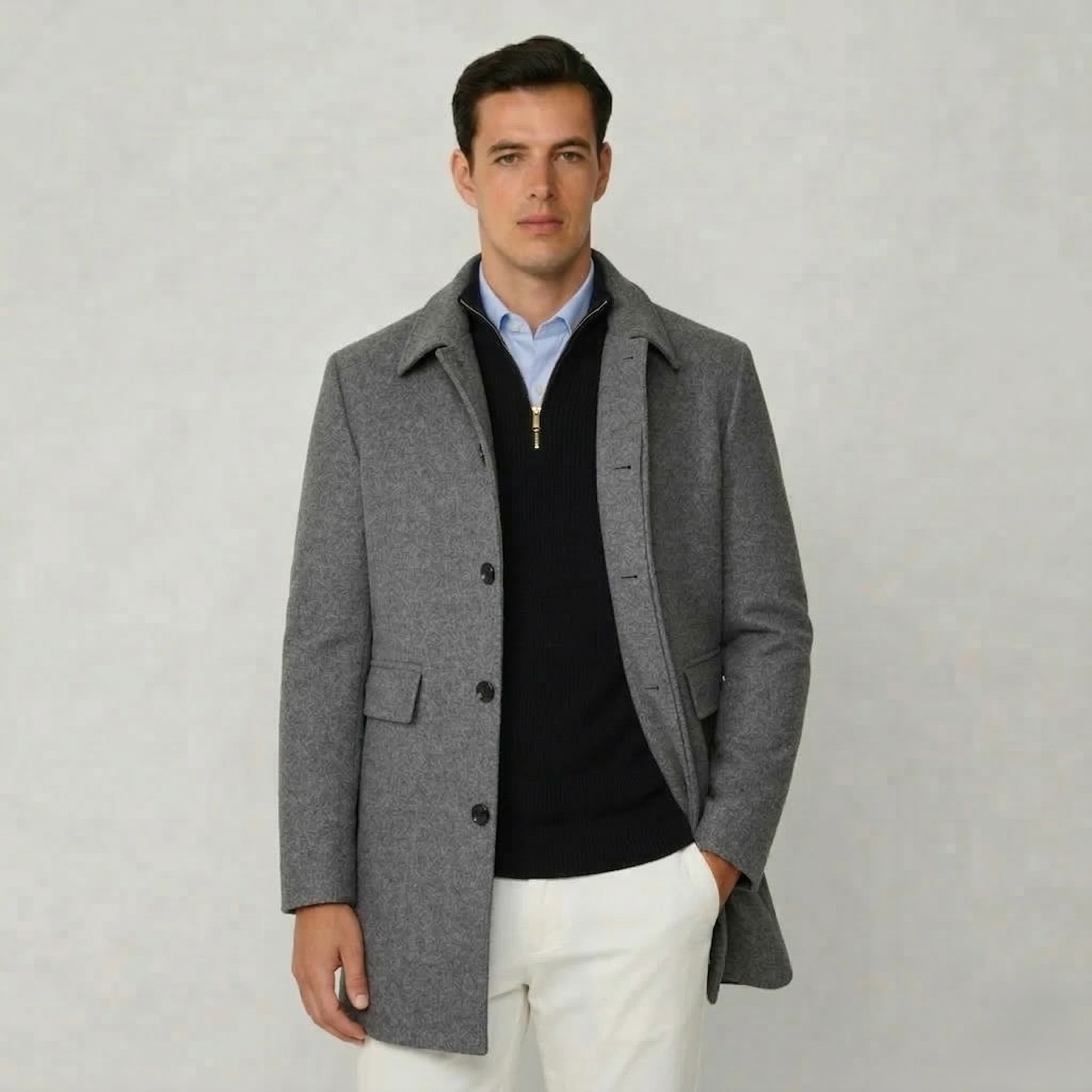 Davos Business-Wollmantel