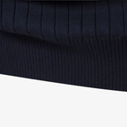 Zermatt Herren-Feinstrickpullover mit Stehkragen und Reißverschluss