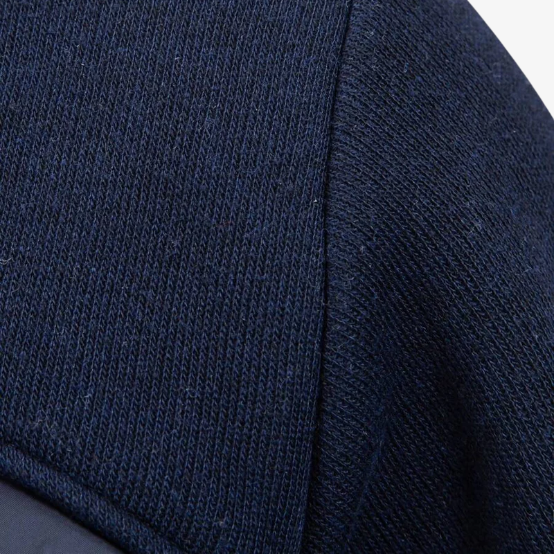 Lars Hybrid-Strickjacke mit Thermo-Steppung und Karo-Futter