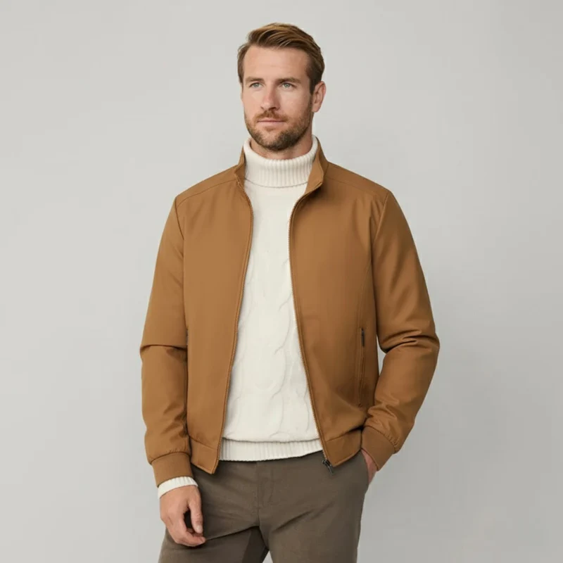 Kiel Urban-Harrington Jacke mit Gitter-Print-Futter