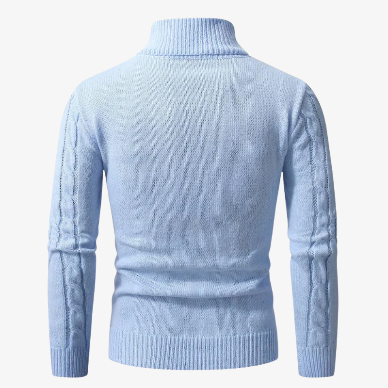 St. Moritz Hybrid-Strickjacke mit Stehkragen und Wattierung