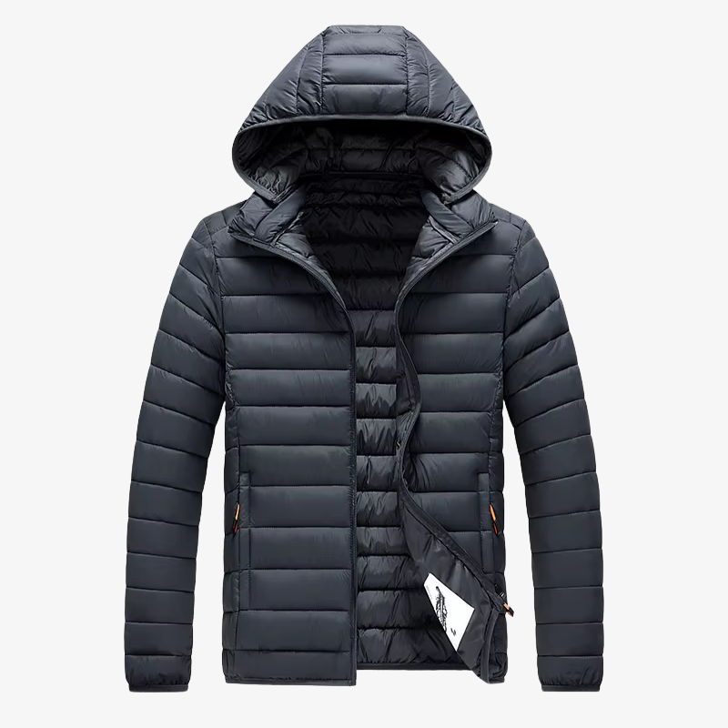 Elias Ultra-Light Steppjacke mit abnehmbarer Kapuze