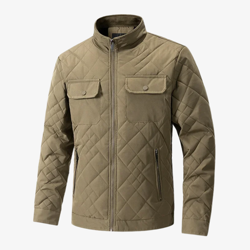 Graz Klassische Gesteppte Thermojacke mit Teddy-Fleece Futter