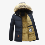 Graz Schwerer Arktis-Parka mit Thermo-Fleece-Futter