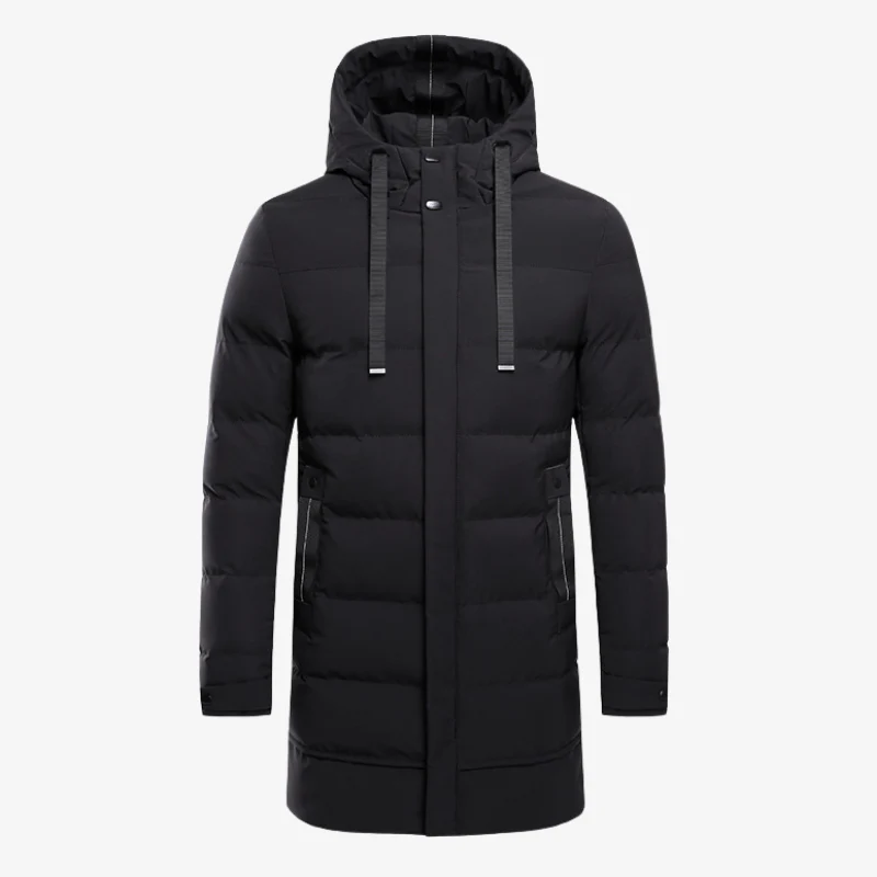St. Moritz Technischer Daunen-Parka für Herren mit Kapuze