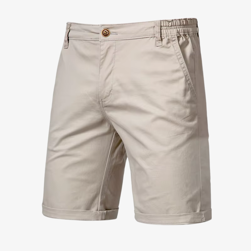 Graz Hybrid-Chino Shorts mit elastischem Bund