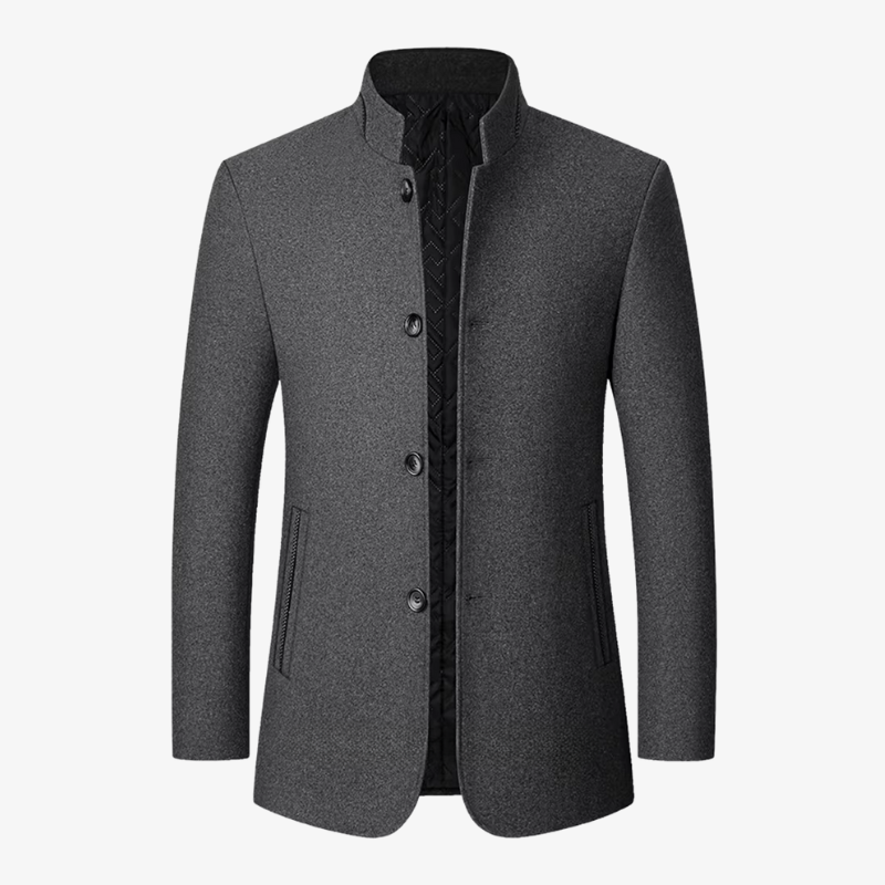 Lindau Stehkragenjacke aus Wolle