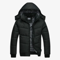 Graz Winter-Pufferjacke mit Karo-Innenfutter