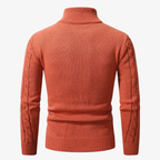 St. Moritz Hybrid-Strickjacke mit Stehkragen und Wattierung