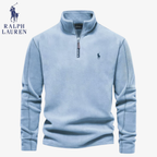 Fleece-Pullover Polo RL Davos mit Half-Zip