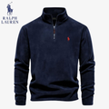 Fleece-Pullover Polo RL Davos mit Half-Zip