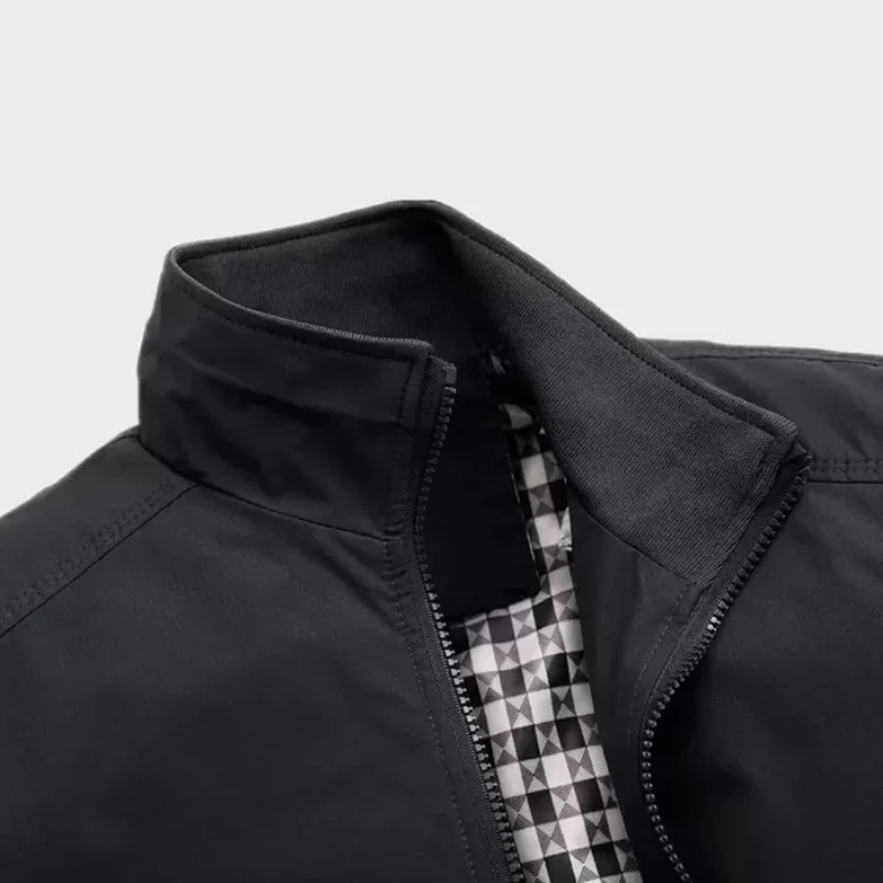Kiel Urban-Harrington Jacke mit Gitter-Print-Futter