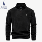 Fleece-Pullover Polo RL Davos mit Half-Zip