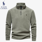 Fleece-Pullover Polo RL Davos mit Half-Zip