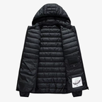 Elias Ultra-Light Steppjacke mit abnehmbarer Kapuze