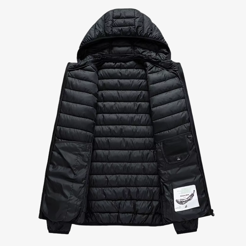 Elias Ultra-Light Steppjacke mit abnehmbarer Kapuze