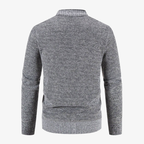 Bern Klassische Strickjacke mit V-Ausschnitt und Knöpfen