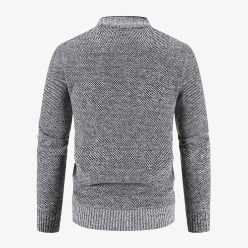 Bern Klassische Strickjacke mit V-Ausschnitt und Knöpfen