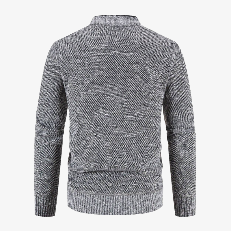 Bern Klassische Strickjacke mit V-Ausschnitt und Knöpfen
