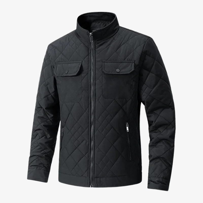 Graz Klassische Gesteppte Thermojacke mit Teddy-Fleece Futter