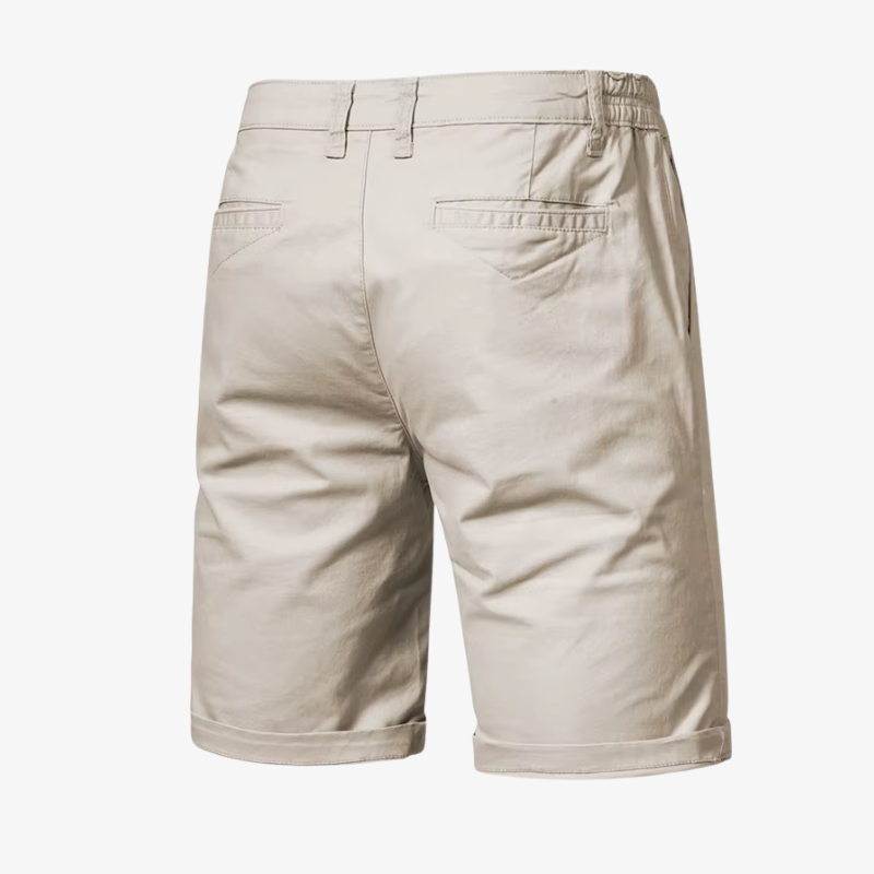 Graz Hybrid-Chino Shorts mit elastischem Bund
