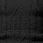 St. Moritz Hybrid-Strickjacke mit Stehkragen und Wattierung