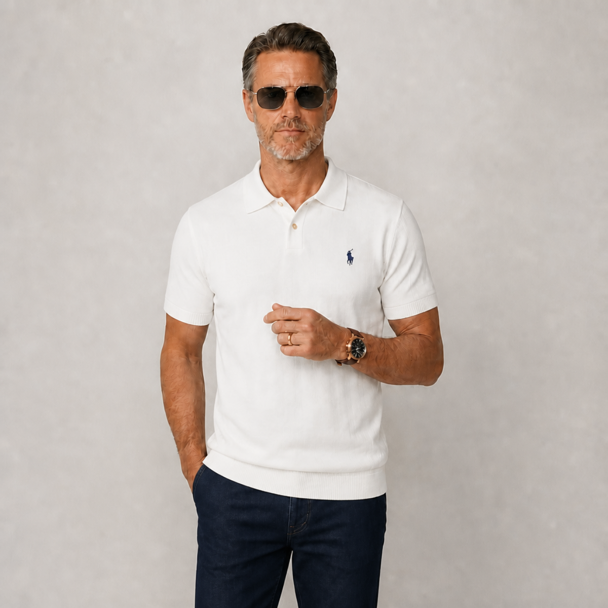 Polo RL Fine-Knit Polo Shirt | Clearance Sale