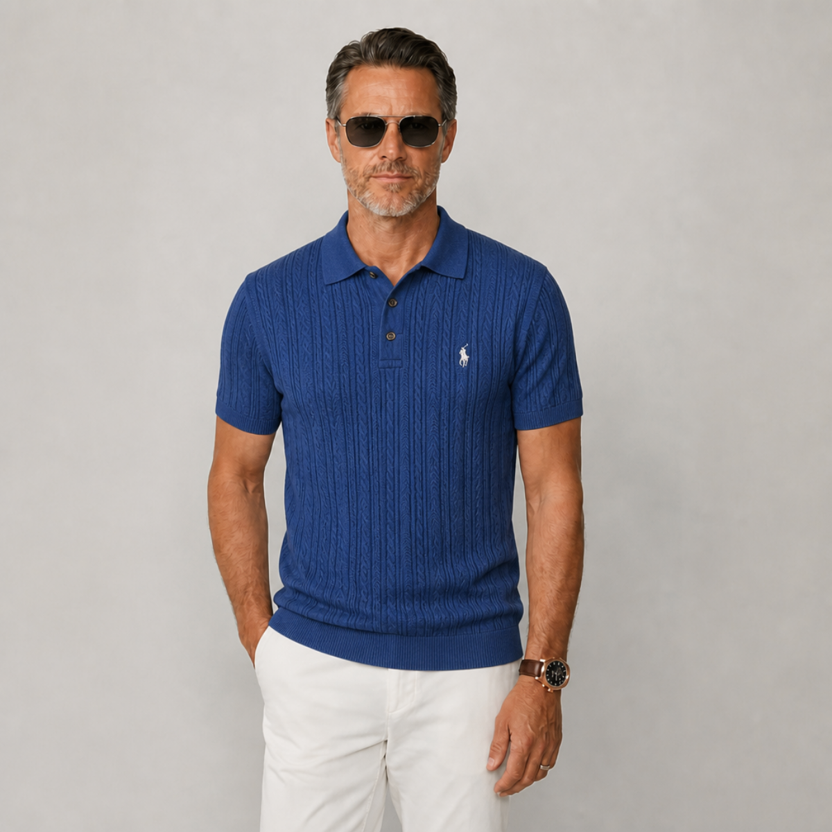 Textured Polo Shirt RL | Clearance Sale