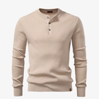 Lund Comfort-Flanell Longshirt com Stehkragen und Soft-Touch