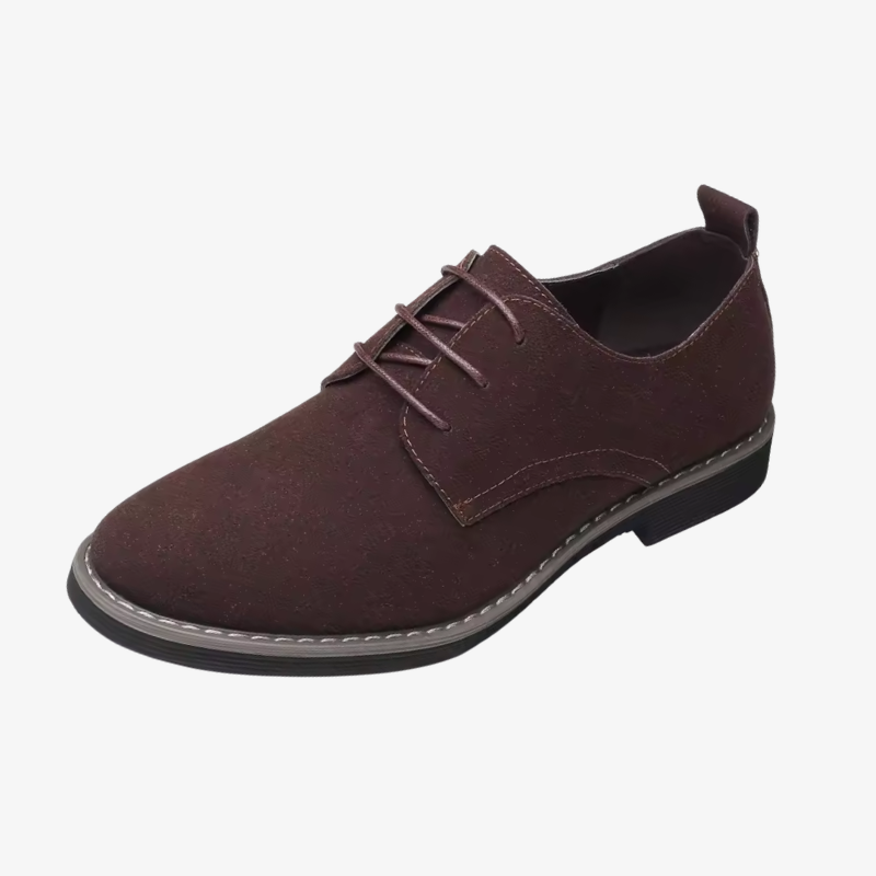 Leipzig High-Shine Executive Leather Oxfords