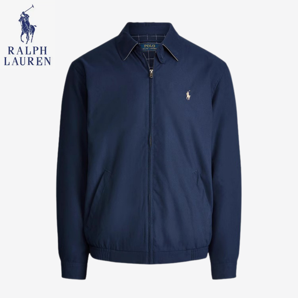 Polo RL Waterproof Bomber Jacket with Stand-Up Collar | Clearance Sale