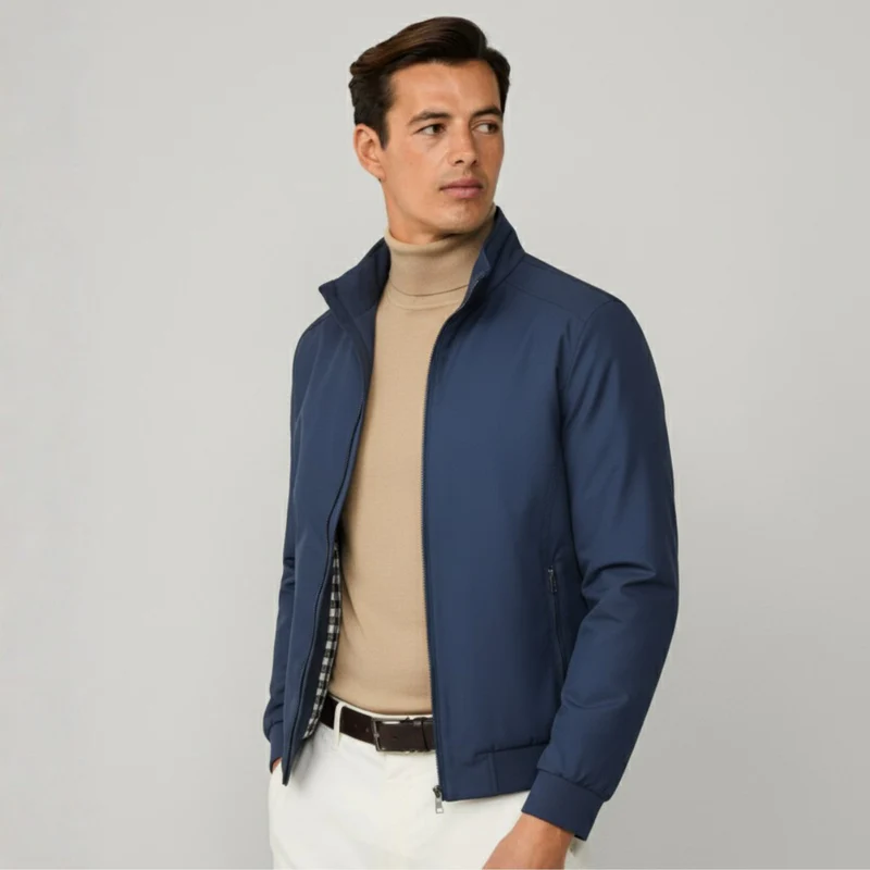 Kiel Urban-Harrington Jacke mit Gitter-Print-Futter