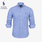 Klassisches gestreiftes Button-Down-Hemd Polo RL St. Gallen