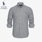 Klassisches gestreiftes Button-Down-Hemd Polo RL St. Gallen