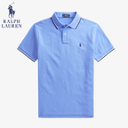 Klassisches Piqué-Poloshirt Polo RL Genf mit Kontraststreifen