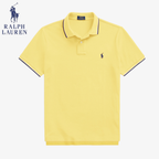 Klassisches Piqué-Poloshirt Polo RL Genf mit Kontraststreifen